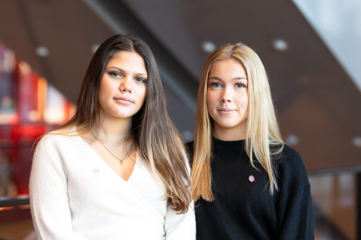2026 års designers Saga Laventzakis och Leia Sandell